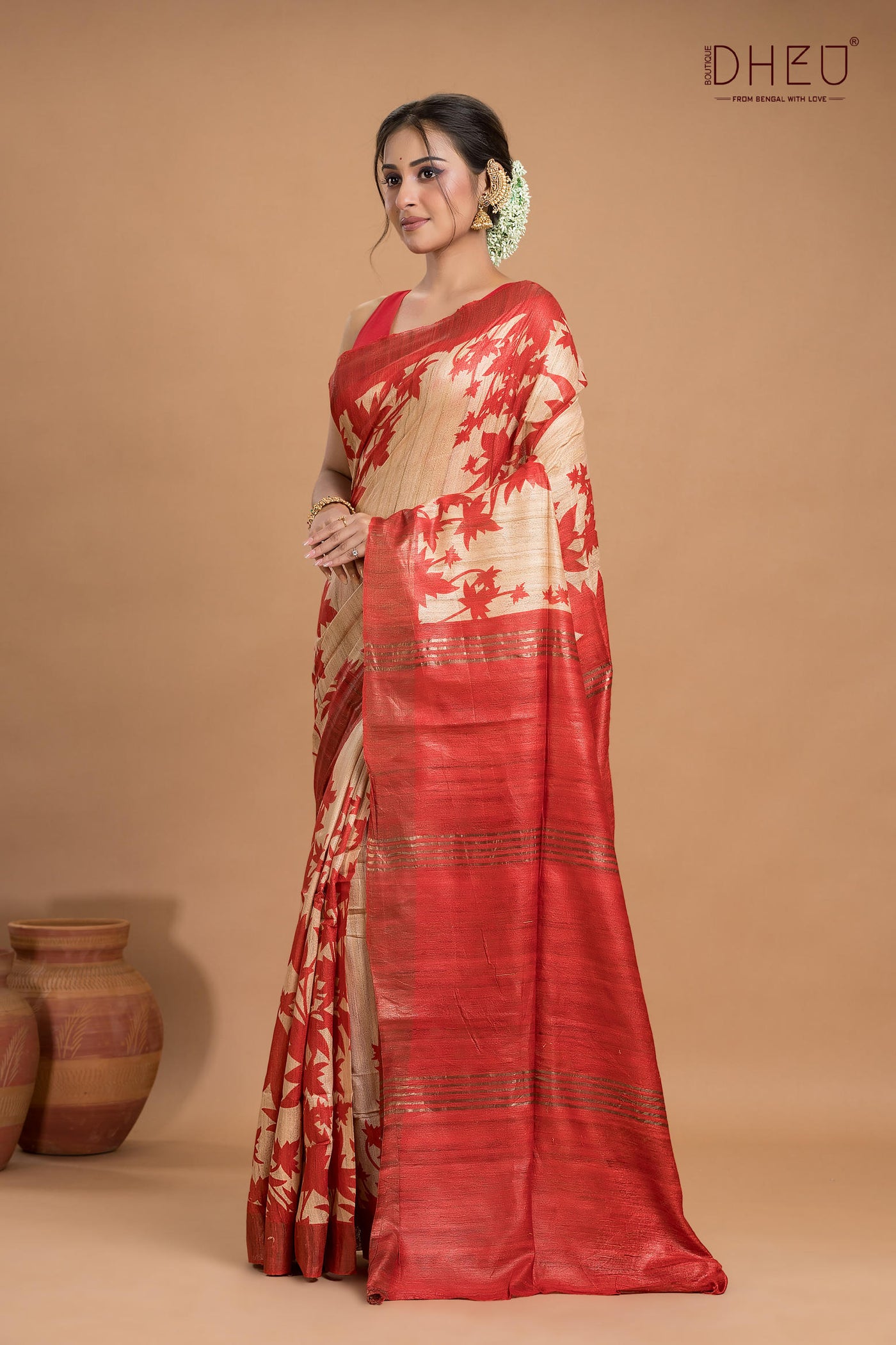 Exclusive Ghicha Silk Saree