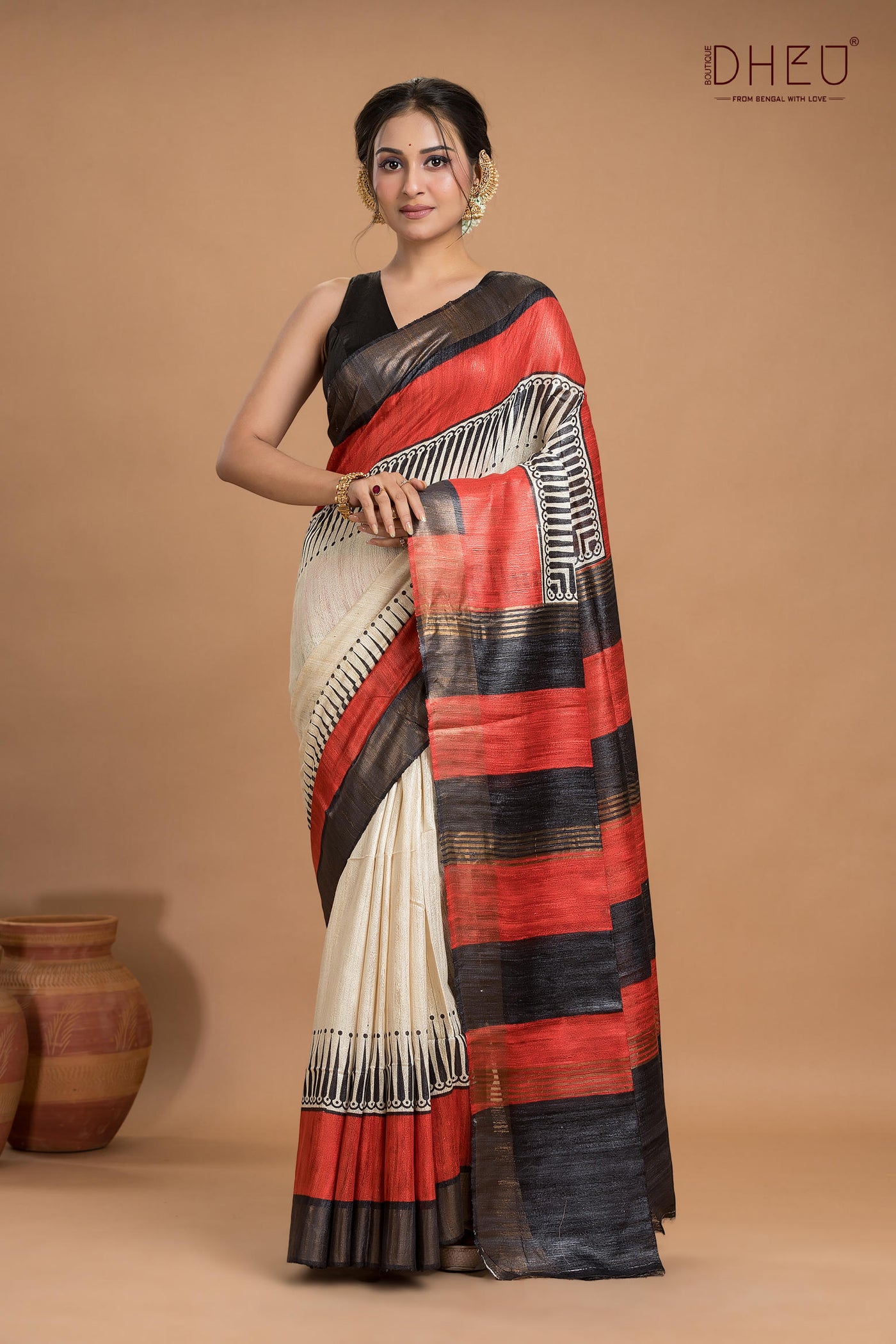 Exclusive Ghicha Silk Saree
