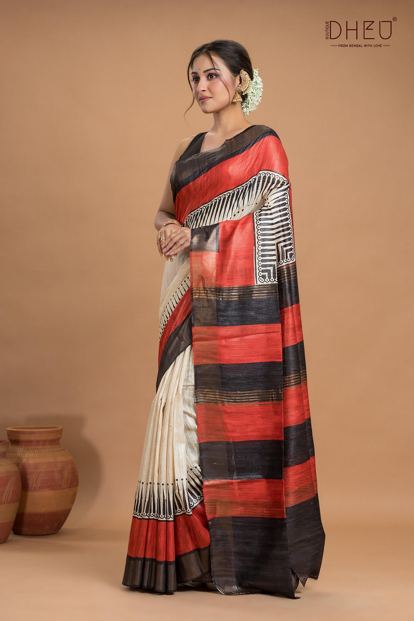 Exclusive Ghicha Silk Saree