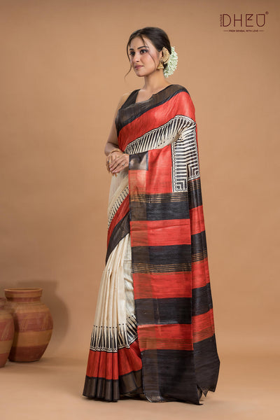 Exclusive Ghicha Silk Saree