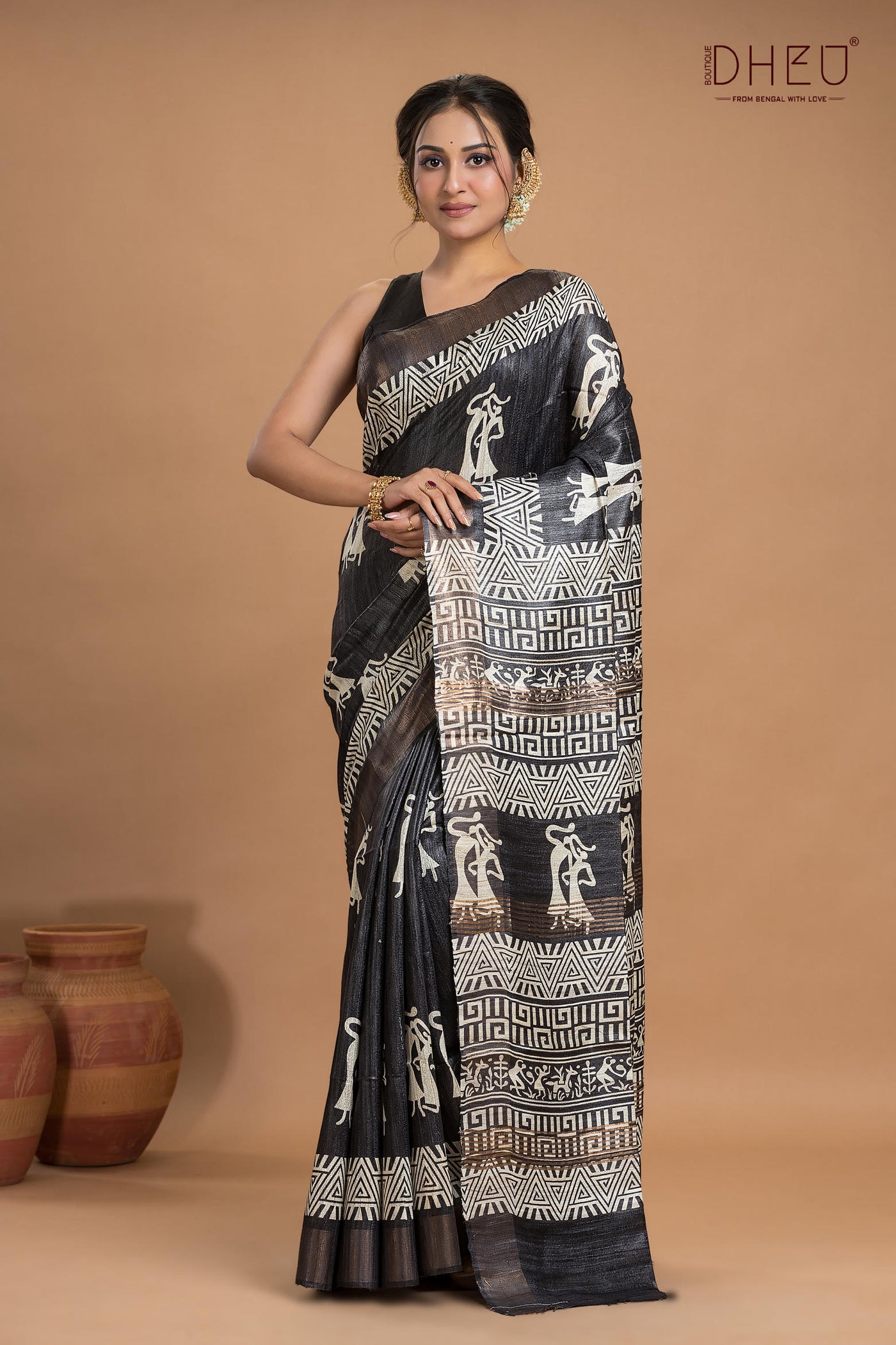 Exclusive Ghicha Silk Saree
