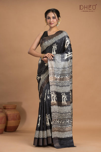 Exclusive Ghicha Silk Saree