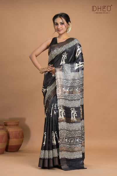 Exclusive Ghicha Silk Saree