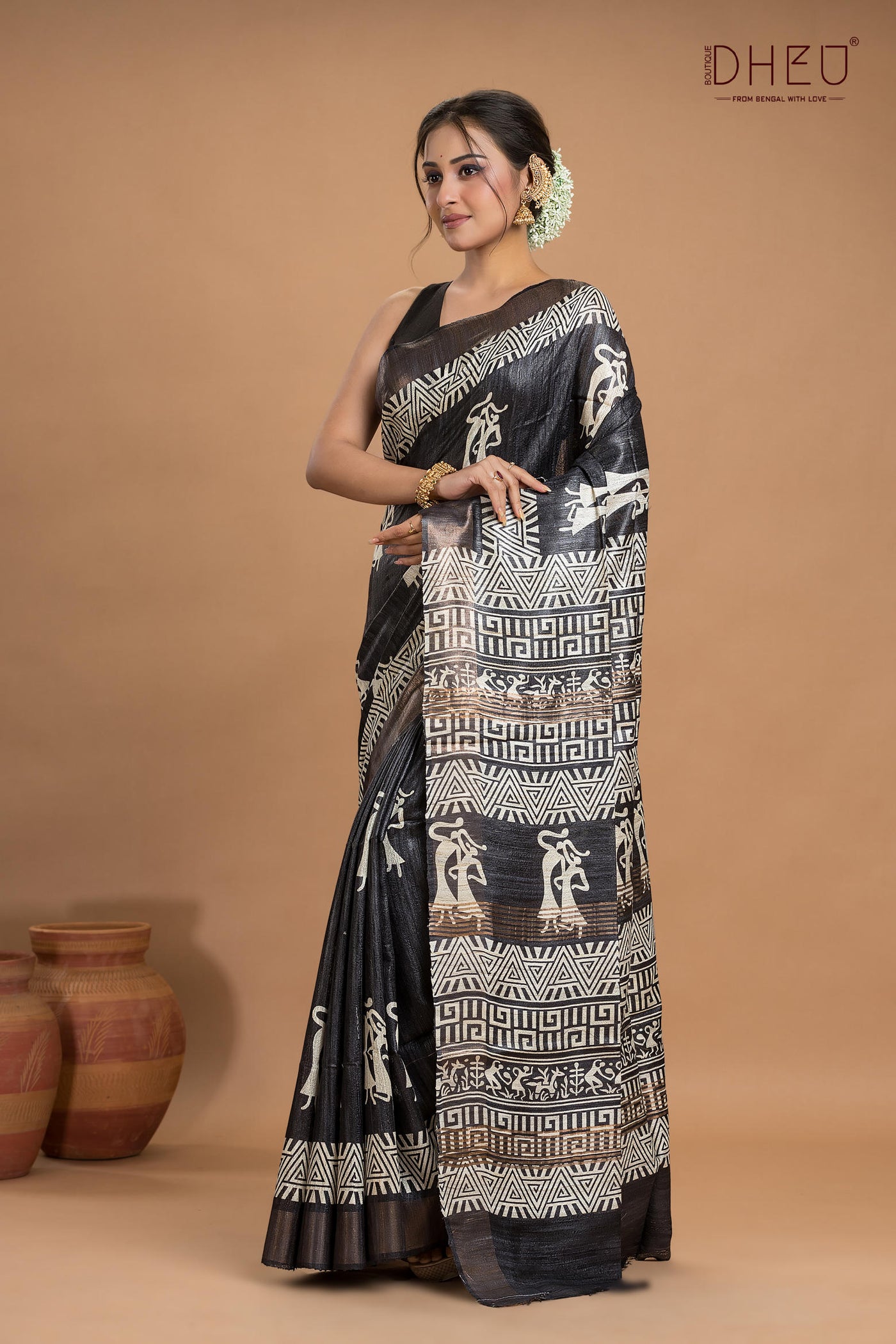 Exclusive Ghicha Silk Saree