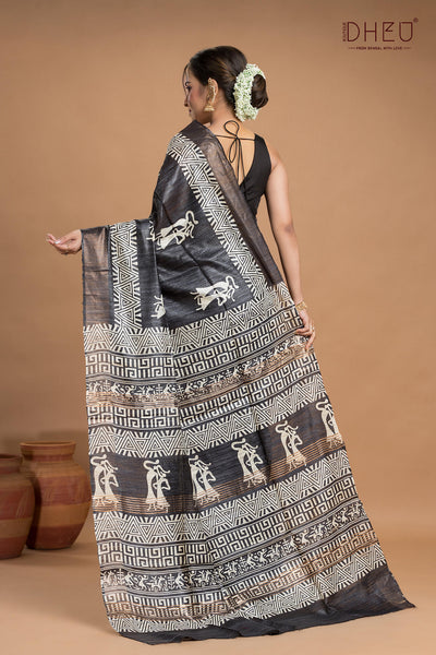 Exclusive Ghicha Silk Saree
