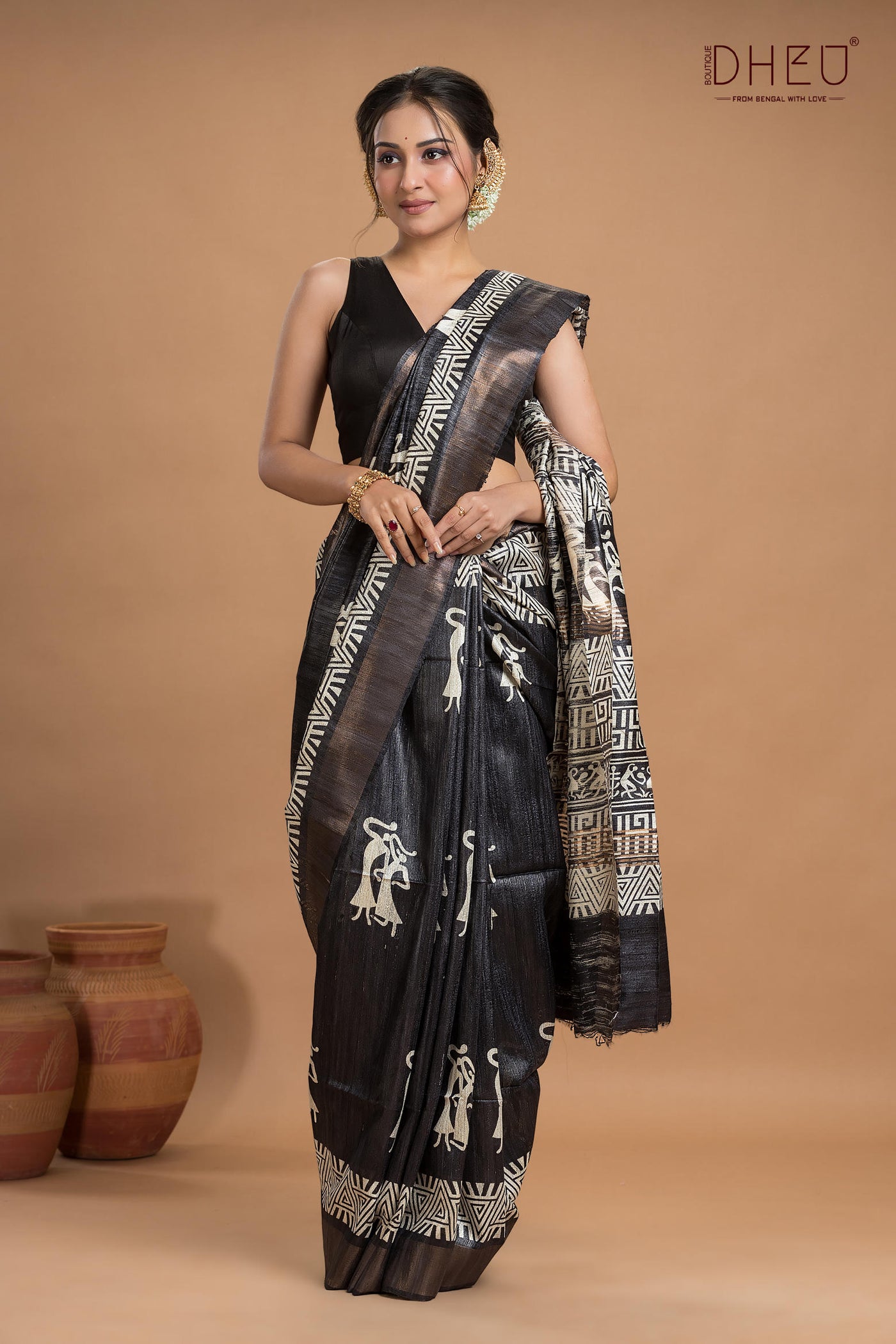 Exclusive Ghicha Silk Saree