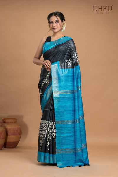 Exclusive Ghicha Silk Saree
