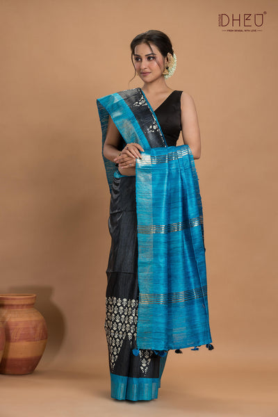 Exclusive Ghicha Silk Saree