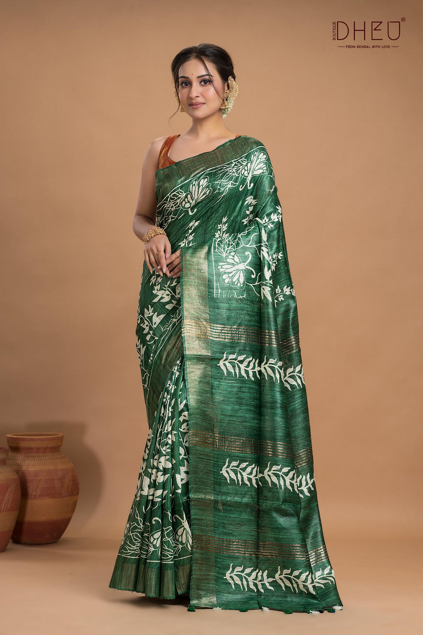 Exclusive Ghicha Silk Saree