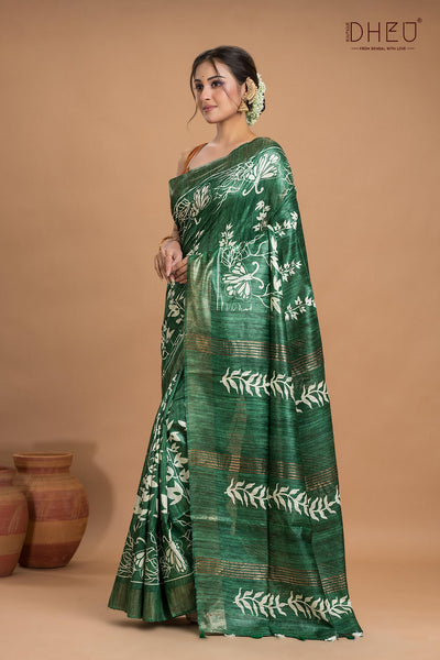 Exclusive Ghicha Silk Saree