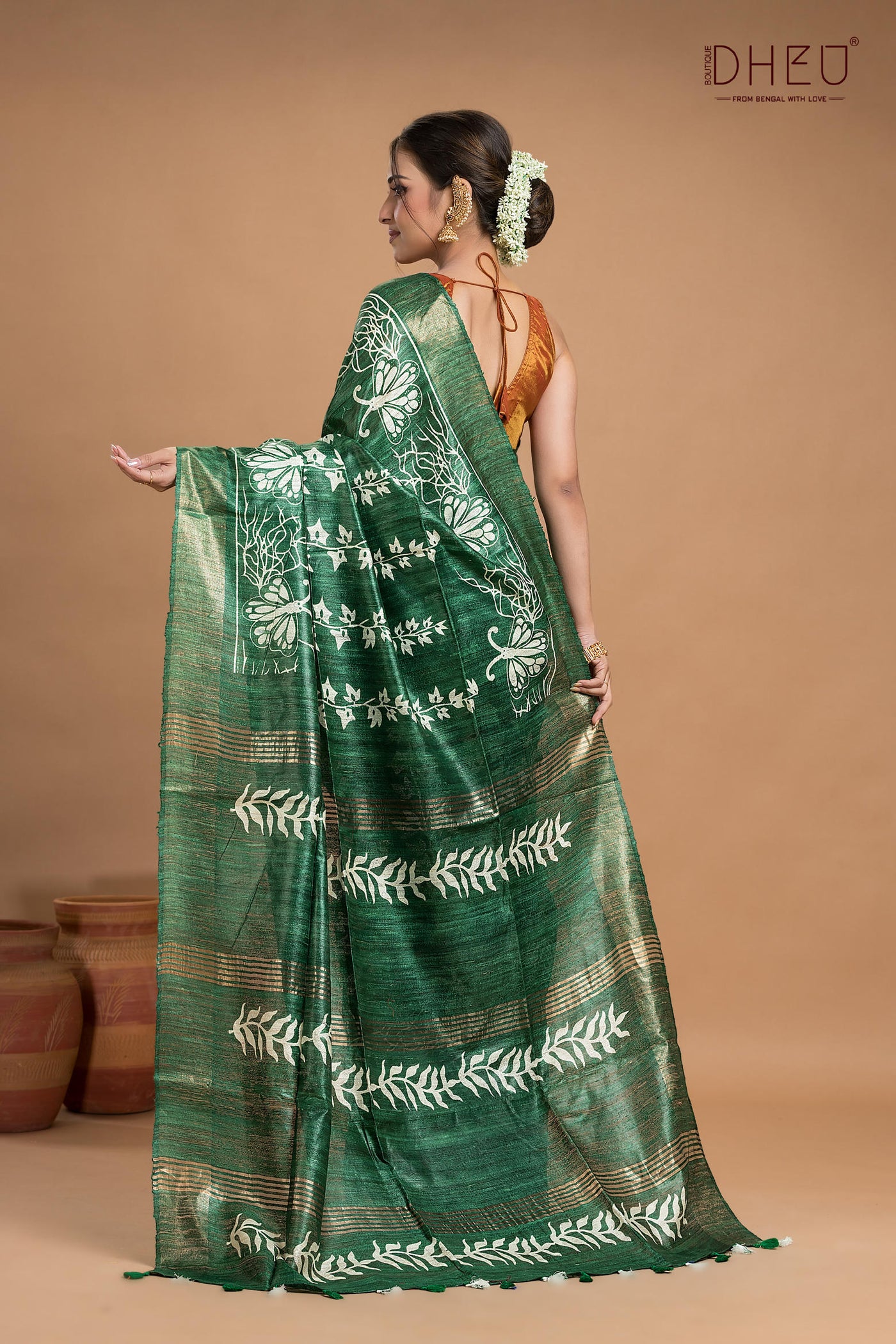 Exclusive Ghicha Silk Saree