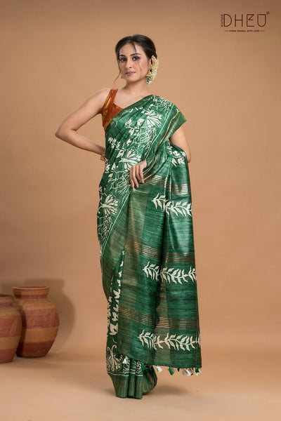 Exclusive Ghicha Silk Saree