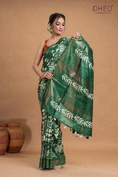 Exclusive Ghicha Silk Saree