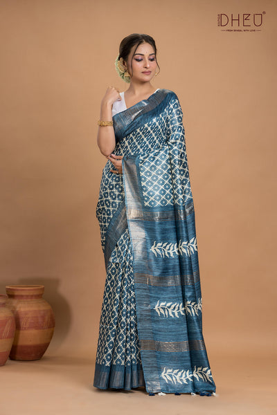 Exclusive Ghicha Silk Saree