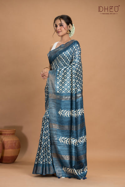 Exclusive Ghicha Silk Saree