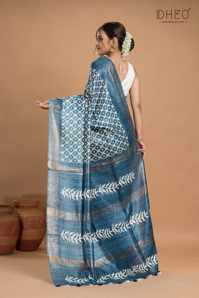Exclusive Ghicha Silk Saree