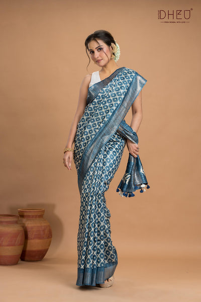 Exclusive Ghicha Silk Saree