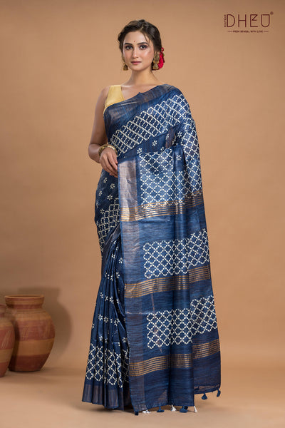 Exclusive Ghicha Silk Saree
