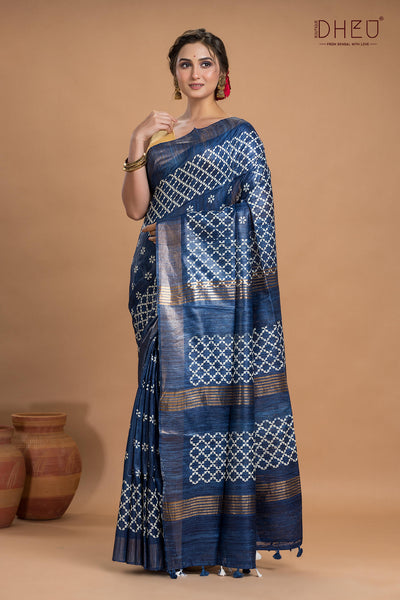 Exclusive Ghicha Silk Saree