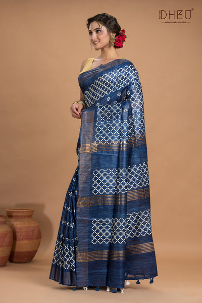 Exclusive Ghicha Silk Saree
