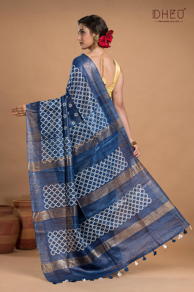 Exclusive Ghicha Silk Saree