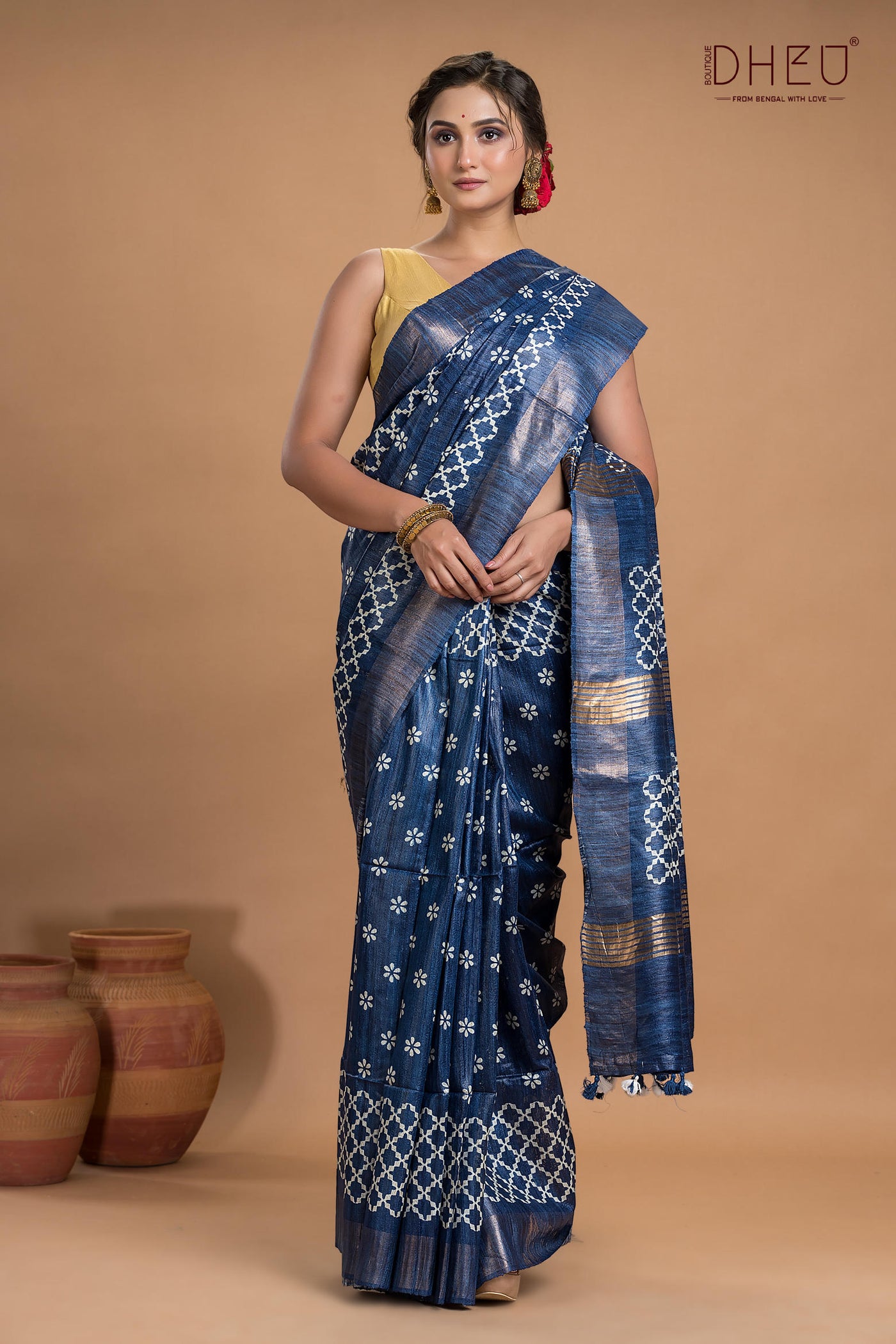 Exclusive Ghicha Silk Saree