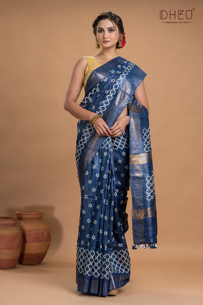Exclusive Ghicha Silk Saree