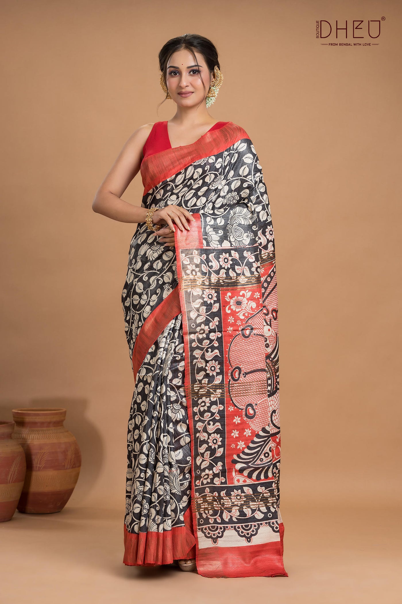 Exclusive Ghicha Silk Saree