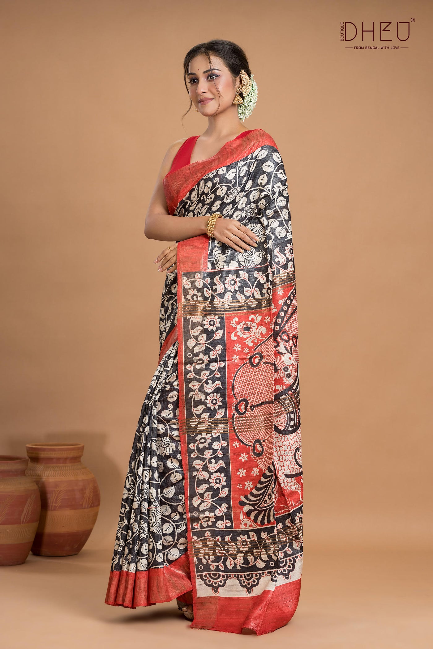 Exclusive Ghicha Silk Saree