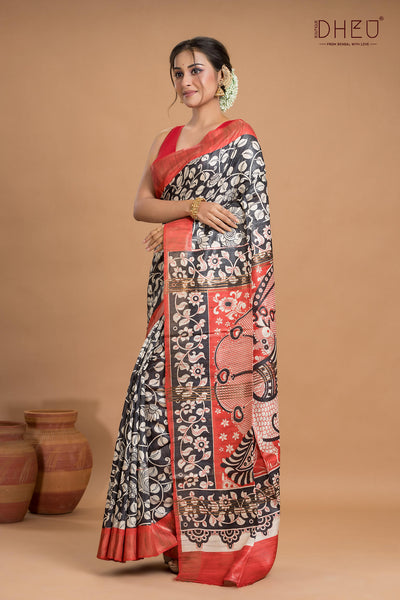 Exclusive Ghicha Silk Saree