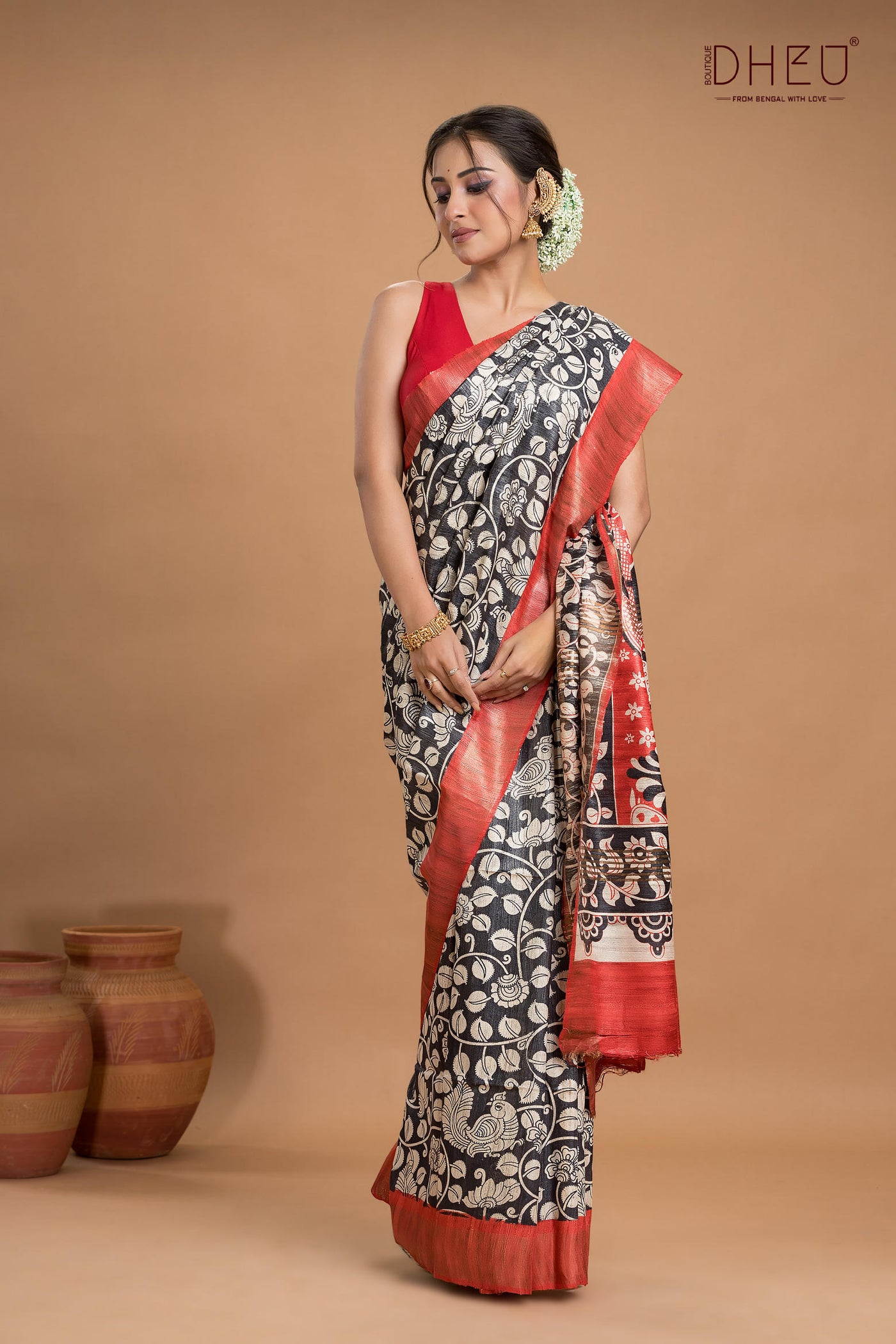 Exclusive Ghicha Silk Saree