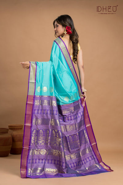 Designer Bomkai Silk Saree