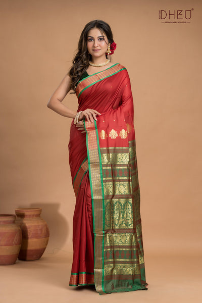 Designer Bomkai Silk Saree