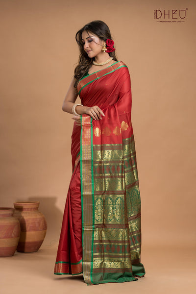 Designer Bomkai Silk Saree