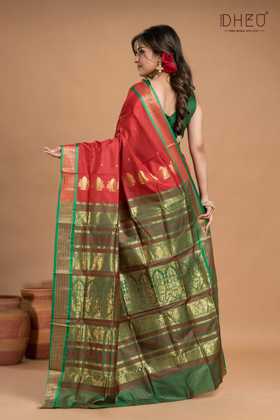 Designer Bomkai Silk Saree