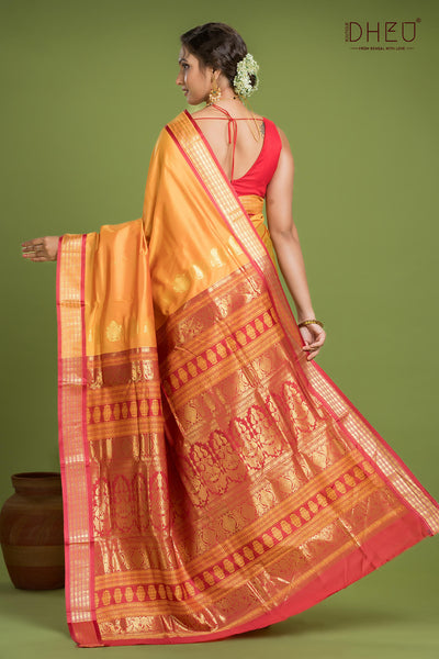 Designer Bomkai Silk Saree
