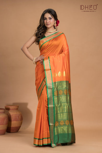 Designer Bomkai Silk Saree
