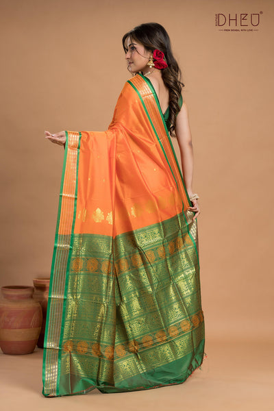 Designer Bomkai Silk Saree