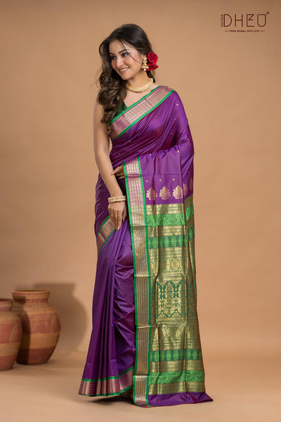 Designer Bomkai Silk Saree