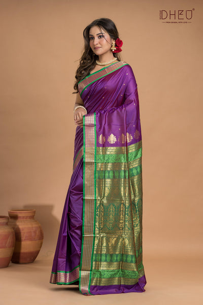 Designer Bomkai Silk Saree