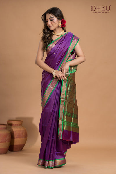 Designer Bomkai Silk Saree