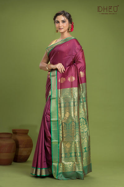 Designer Bomkai Silk Saree