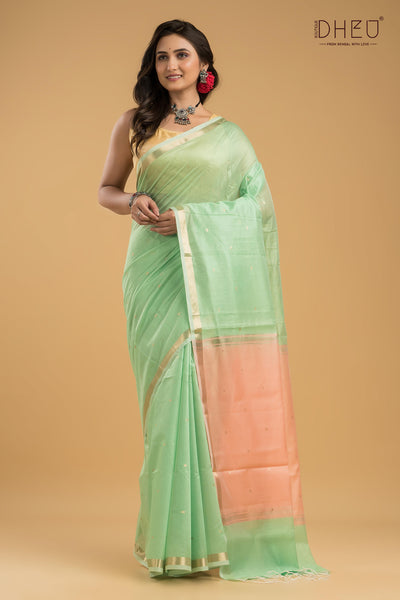 Exclusive Semi Maheswari Silk Saree
