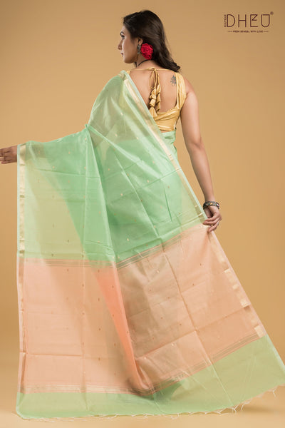 Exclusive Semi Maheswari Silk Saree