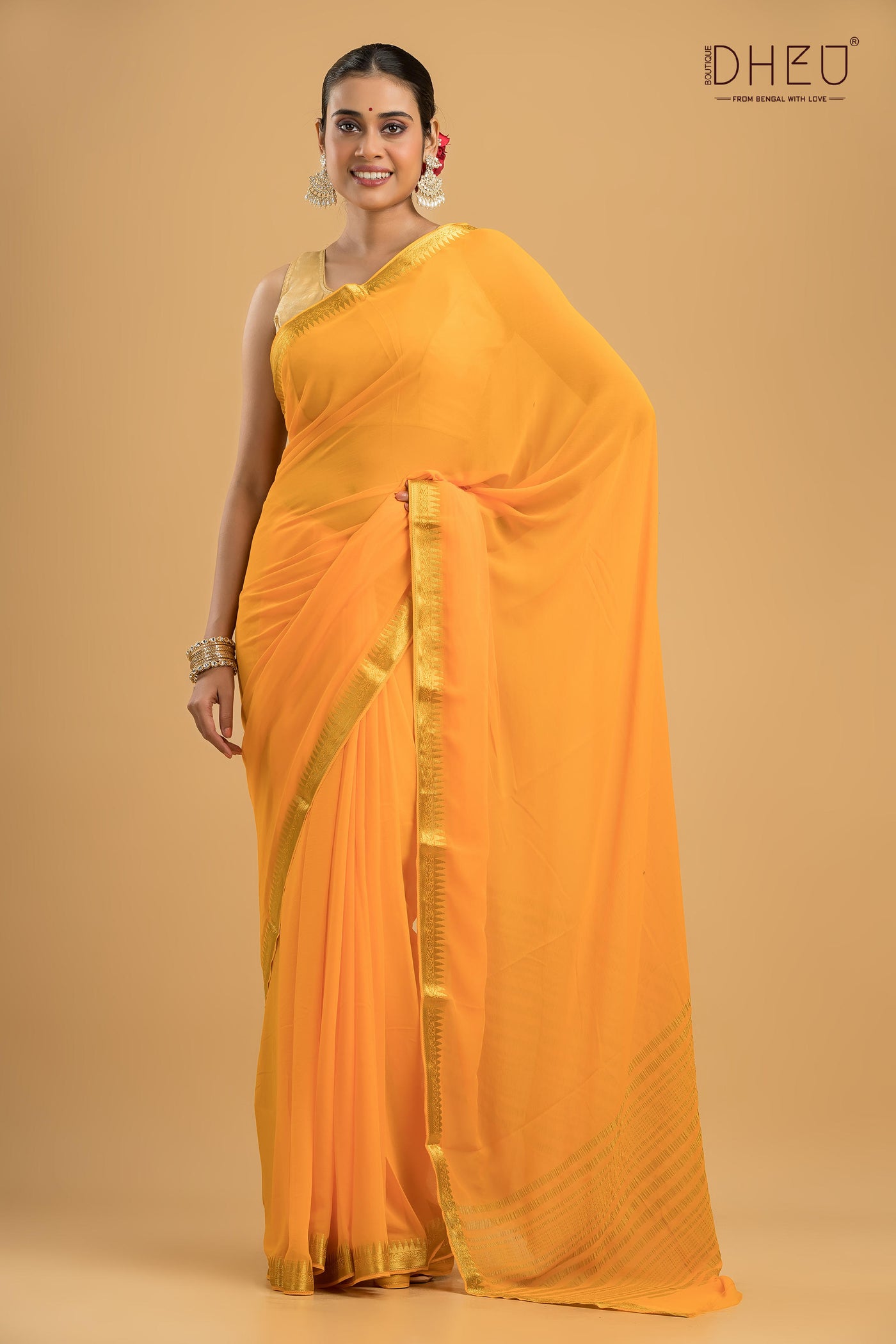 Exclusive Chiffon Silk Saree
