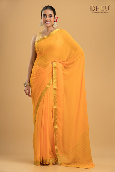 Exclusive Chiffon Silk Saree