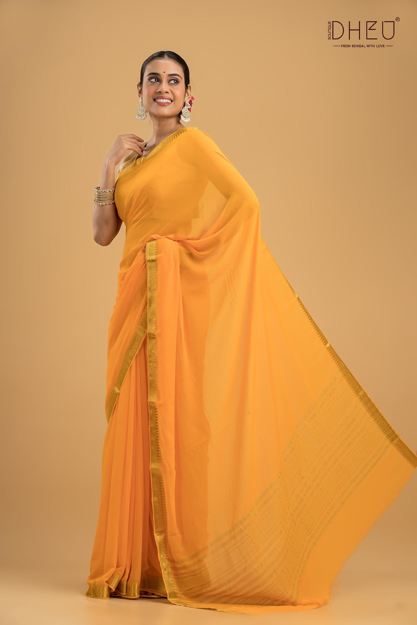 Exclusive Chiffon Silk Saree