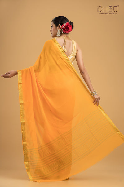 Exclusive Chiffon Silk Saree