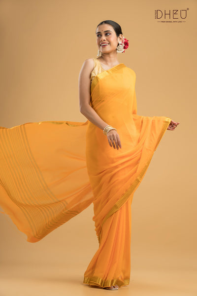 Exclusive Chiffon Silk Saree