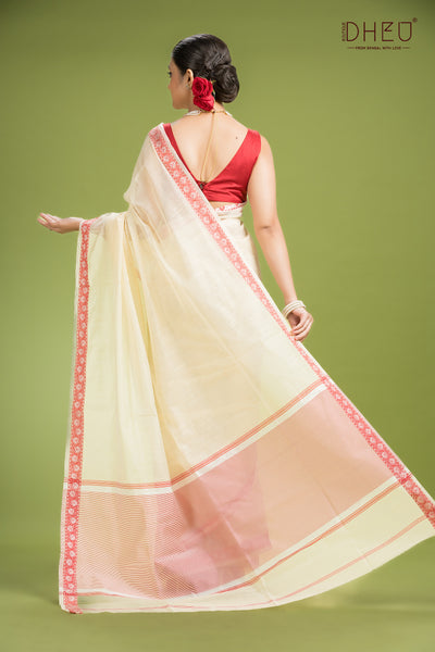Handloom Cotton Silk Saree